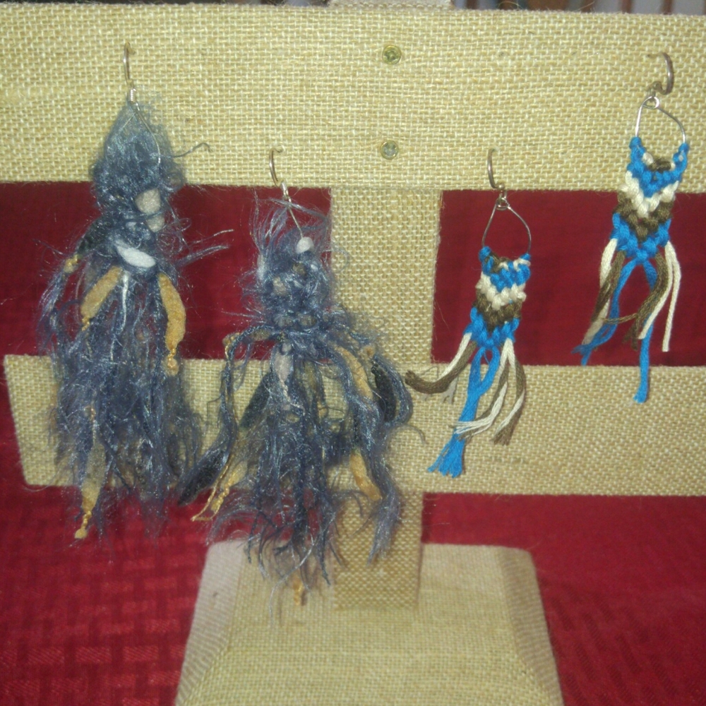 💲💲Sale! 3 For $10! Two pairs boho earrings